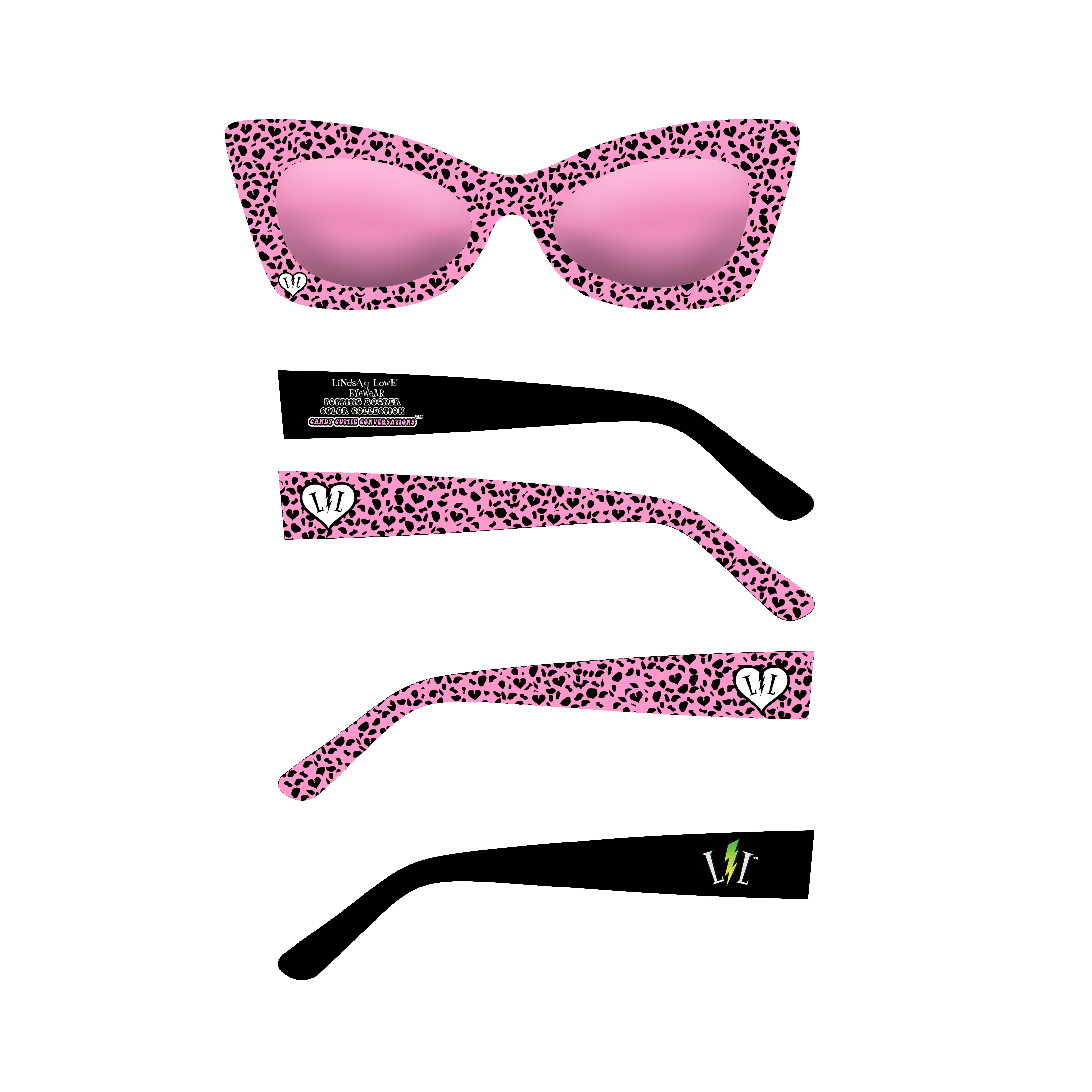 Candy Cutie Conversations- Pink Spotted