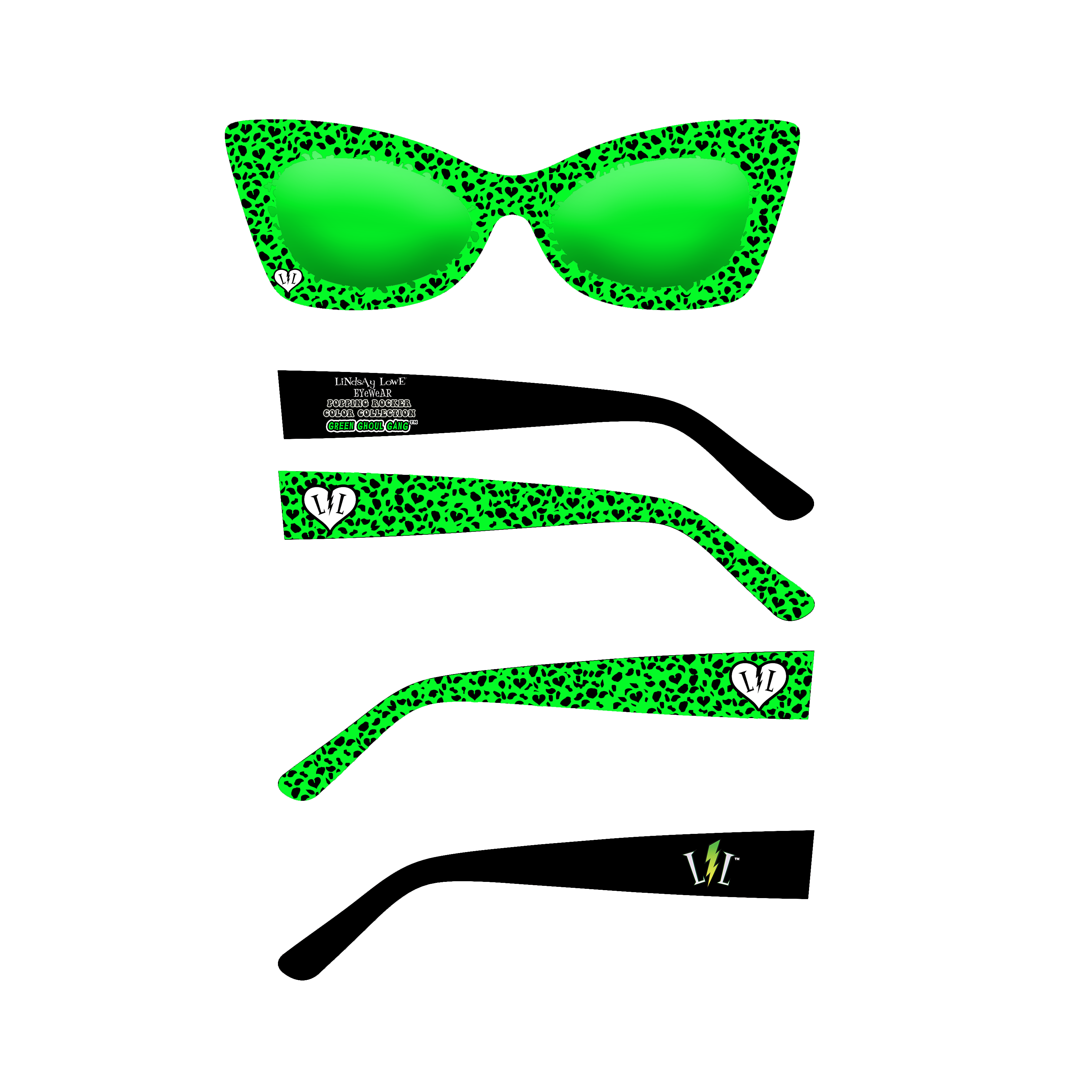 Green Ghoul Gang- Green Spotted