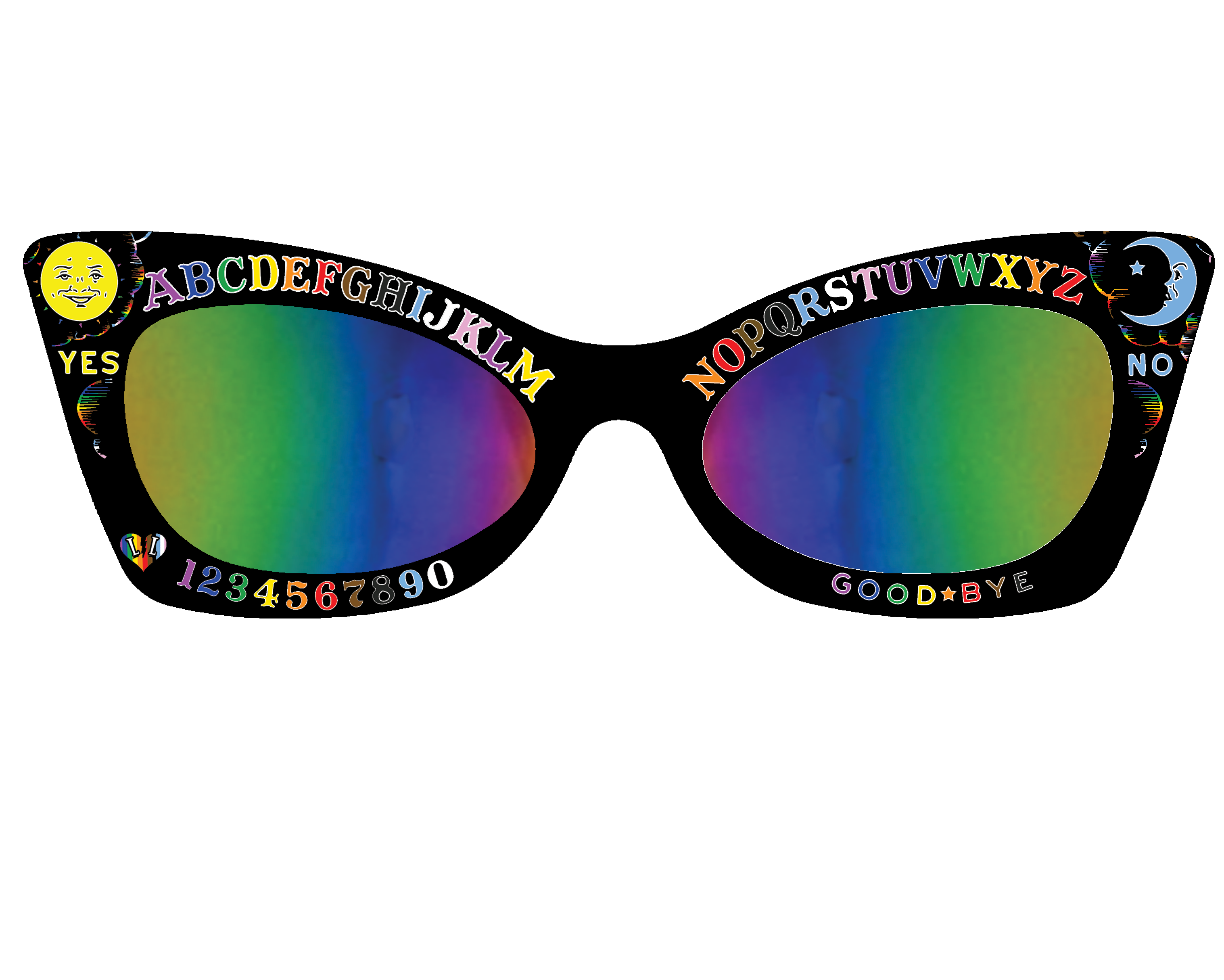 Pride Boards- Rainbow Spotted